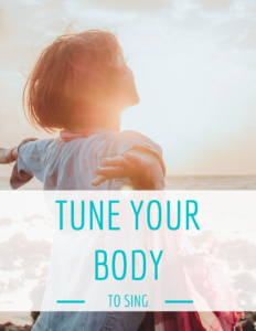 how to prepare your body for singing