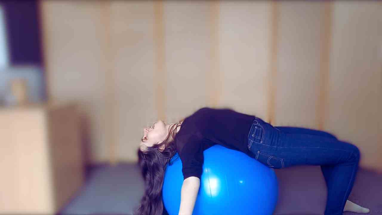 using an exercise ball to transform your voice